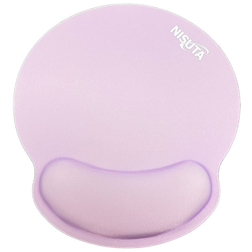 Mouse Pad Nisuta Nspad25m 250X230X4Mm Rosa